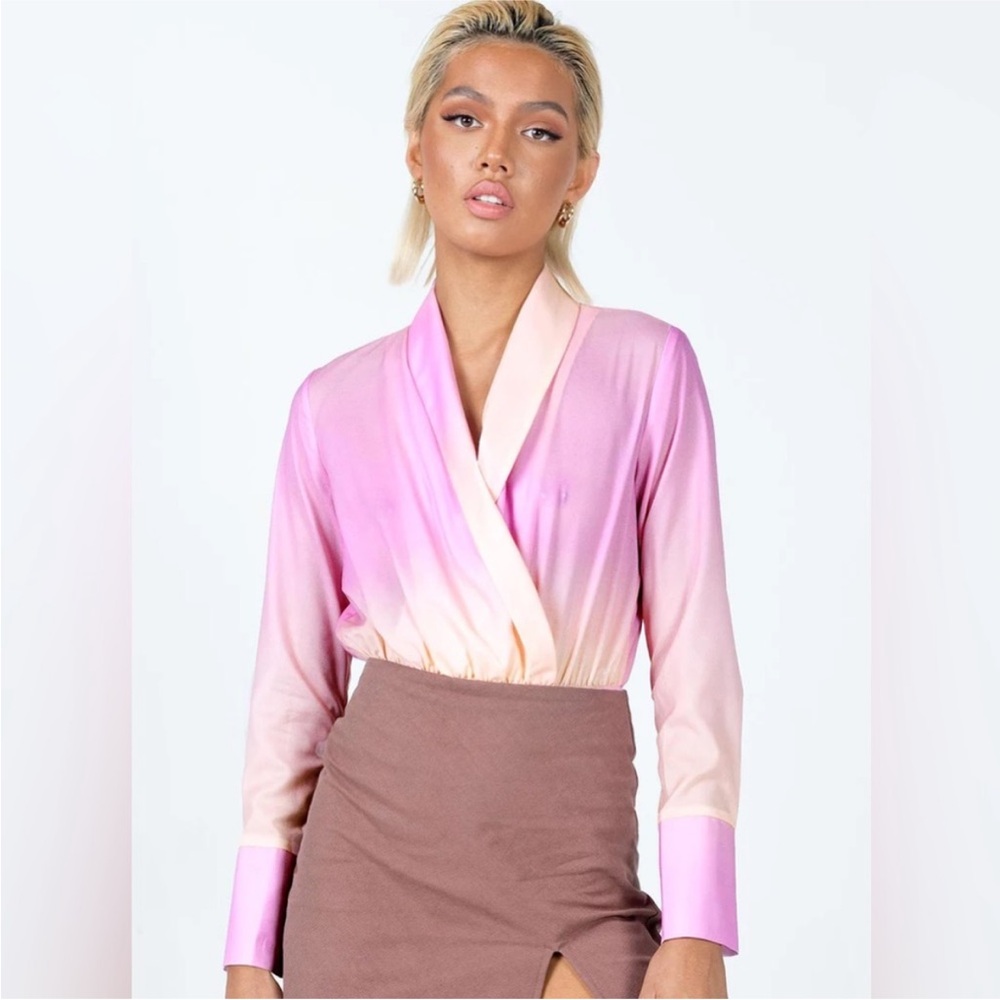 Princess Polly Juliana Long Sleeve Bodysuit Multi